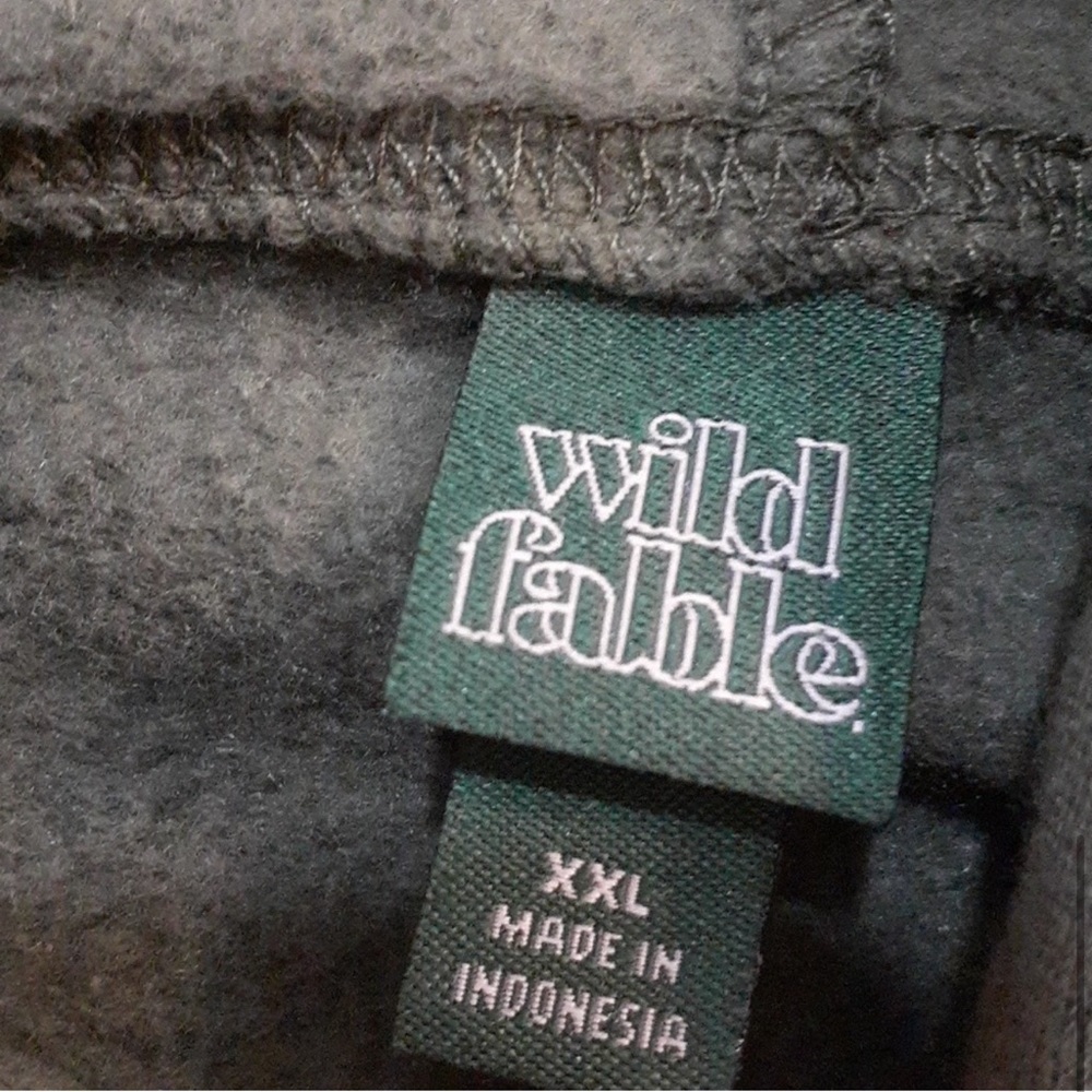 Handmade Quilted Pumpkin Hoodie Fall Autumn Halloween Art to Wear Wild Fable - Picture 7 of 8